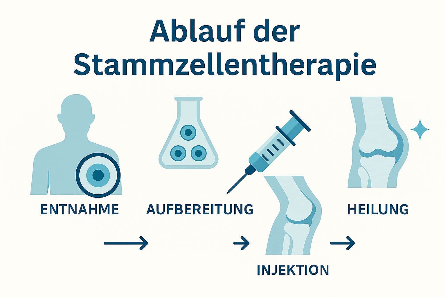 Infografik Stammzellentherapie